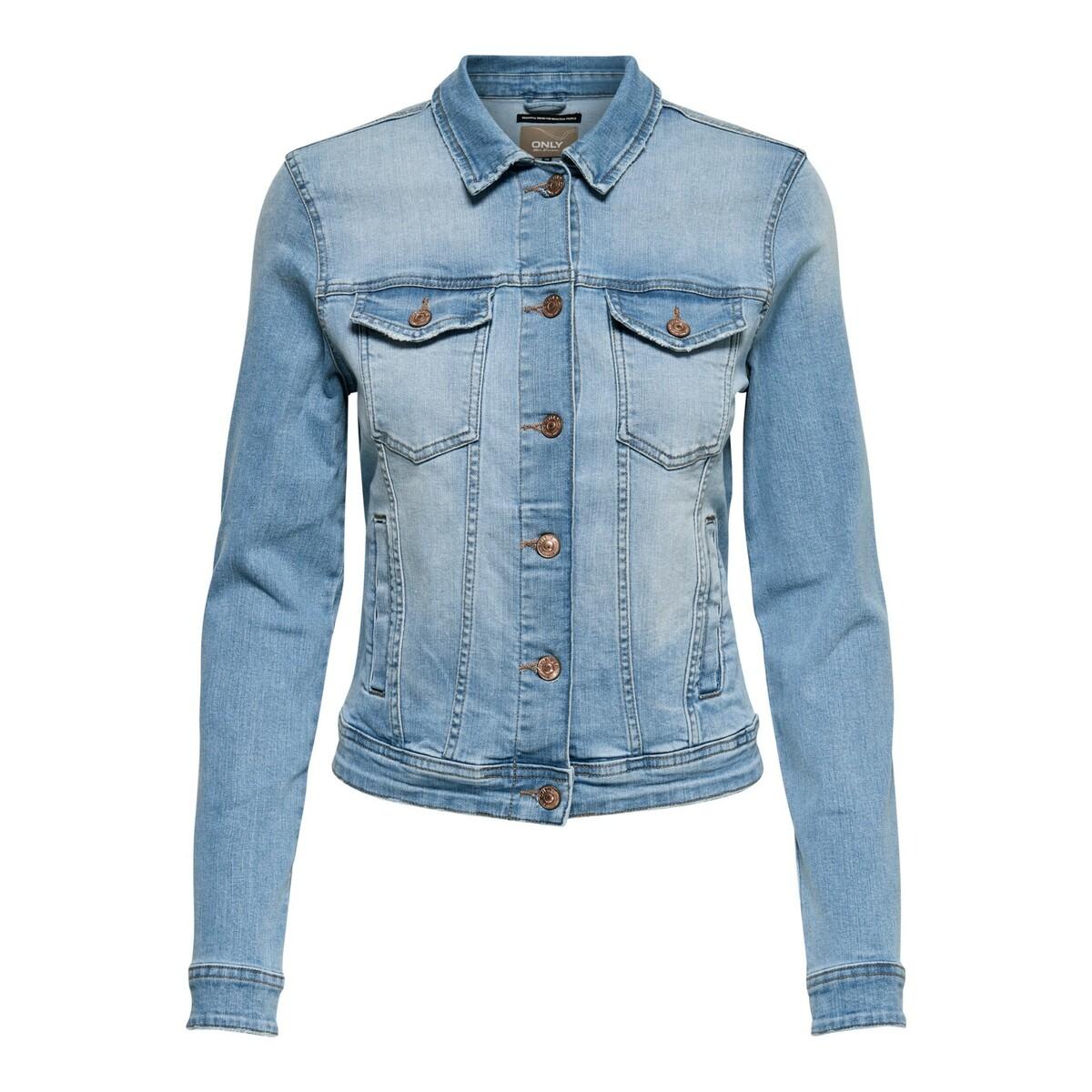 5713771870837 - ONLTIA DNM JACKET LB BEX179 NOOS Jeansjacke hellblau