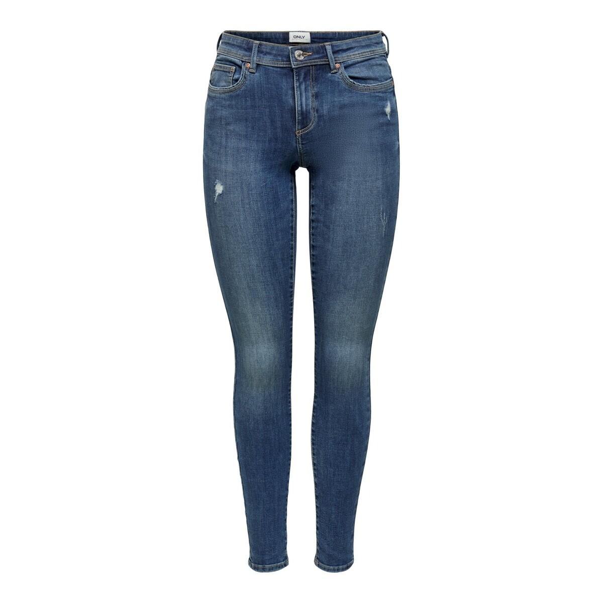 5714920135746 - ONLWAUW MID SKINNY BJ114-3 NOOS Jeans blau