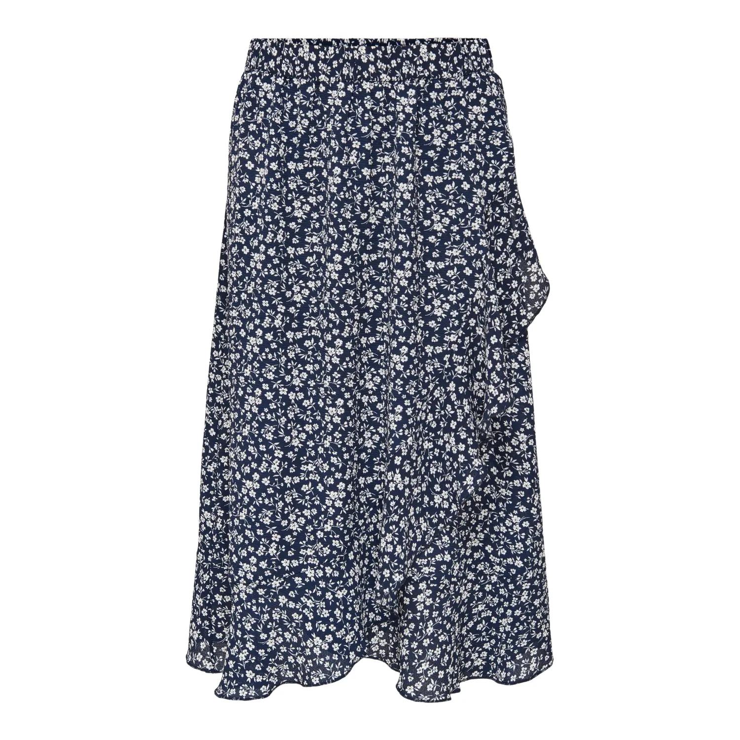 Long skirt woman Only Carly Flounce
