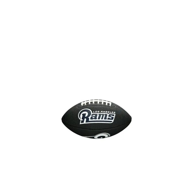 Wilson F1533XB Black Edition NFL Mini Soft Touch Team Rams voor Sport Fanzone