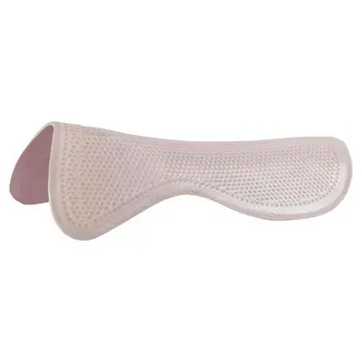Br Equitation Blanc Horse Saddle Pad With Soft Gel Dri-Lex
