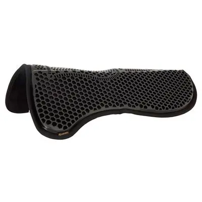 Br Equitation Noir Soft Gel Saddle Pad Hexagonal