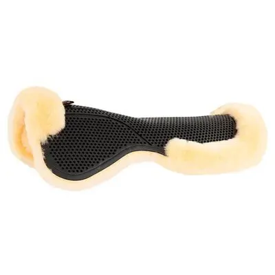 Br Equitation Noir Gel Sheepskin Saddle Pad Iconha