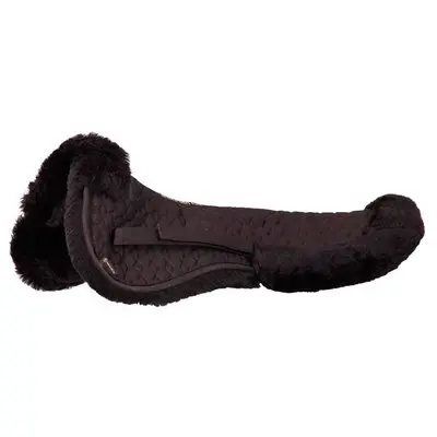 Br Equitation Noir Sheepskin Saddle Pad