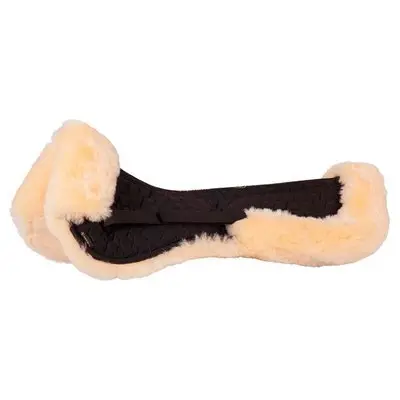 Br Equitation Noir Sheepskin Saddle Pad