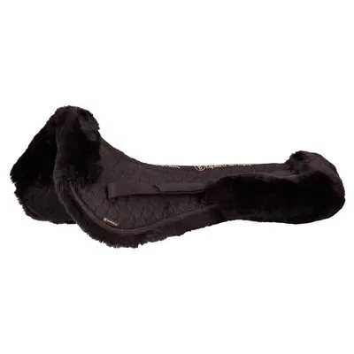 Br Equitation Noir Sheepskin Saddle Pad