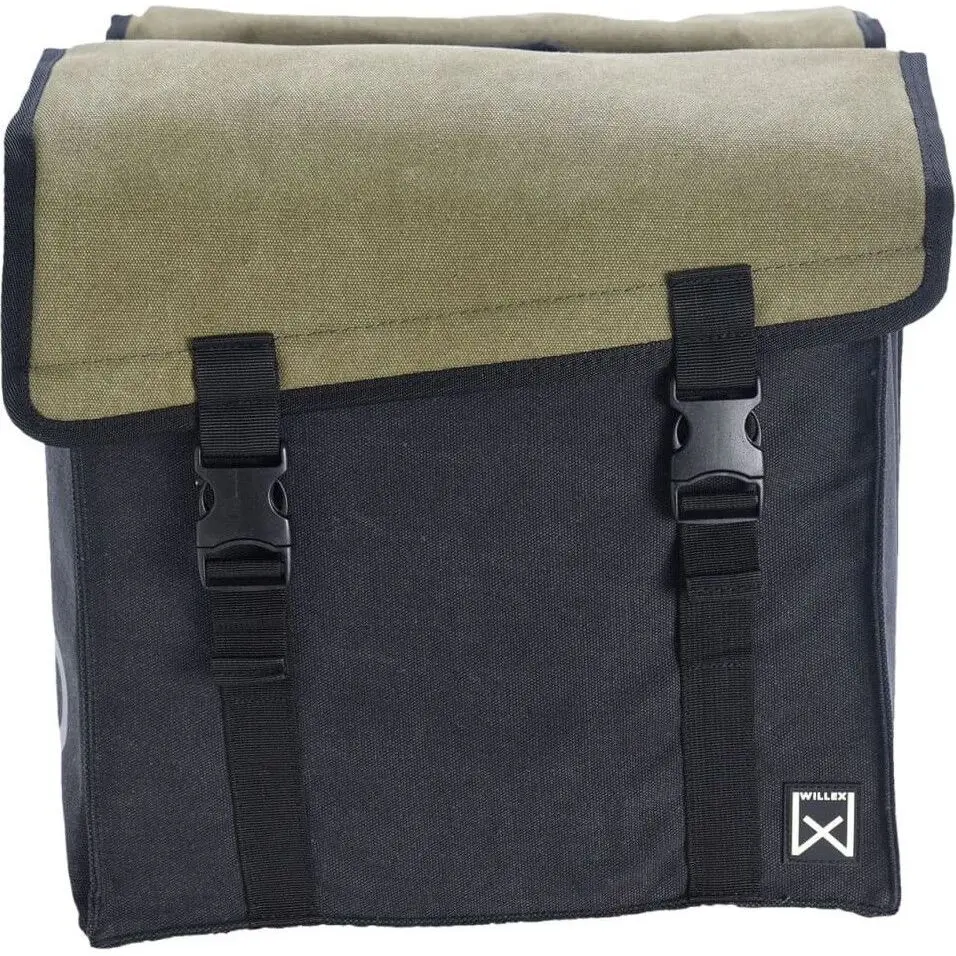 Image of Doppelte Gepäckträgertasche Willex Canvas 101