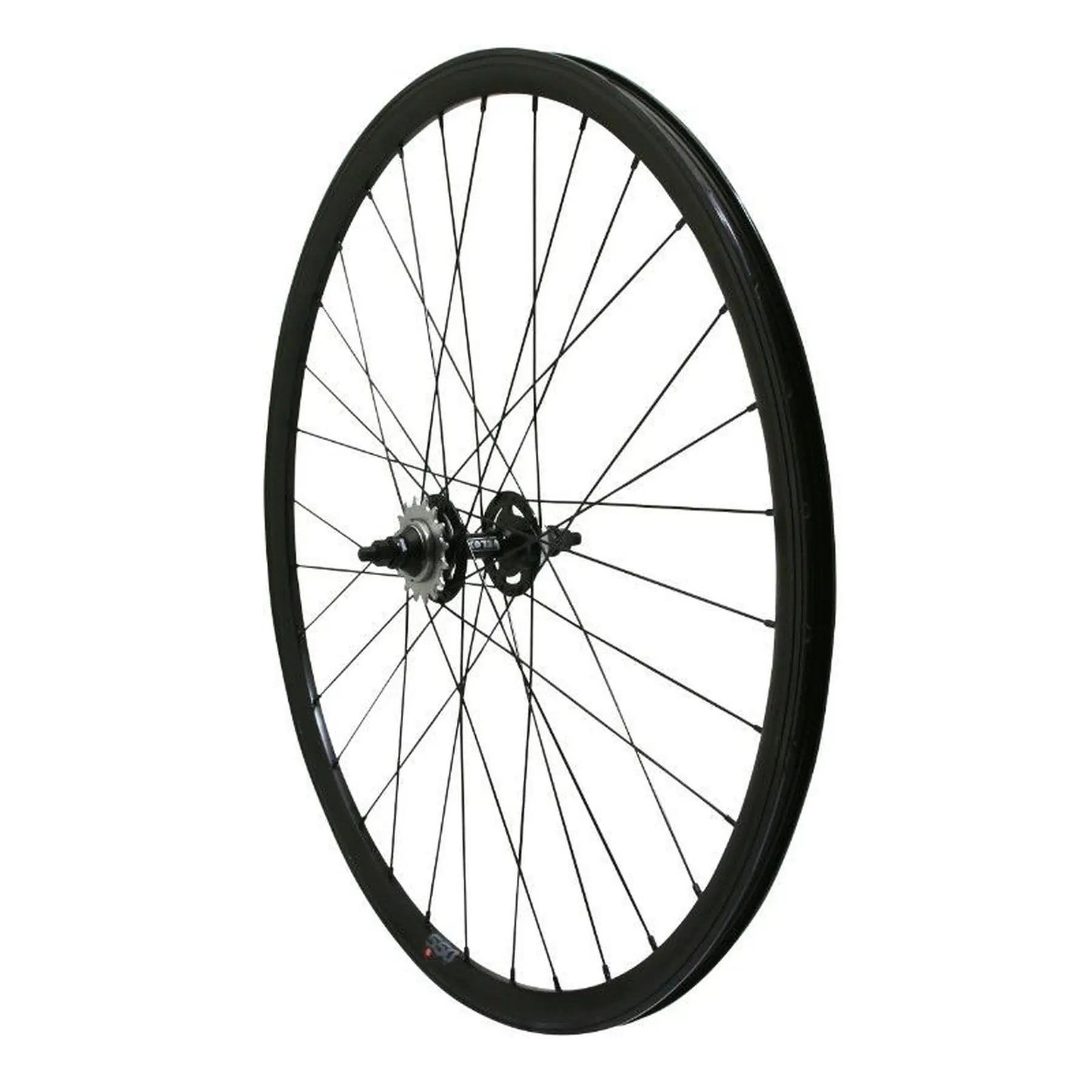 Velo Store - UK Rear fixie wheel with double thread and sprocket P2R 16 T | Extra 10% off with Subscription, Postage £16.79 to UK Fedex.