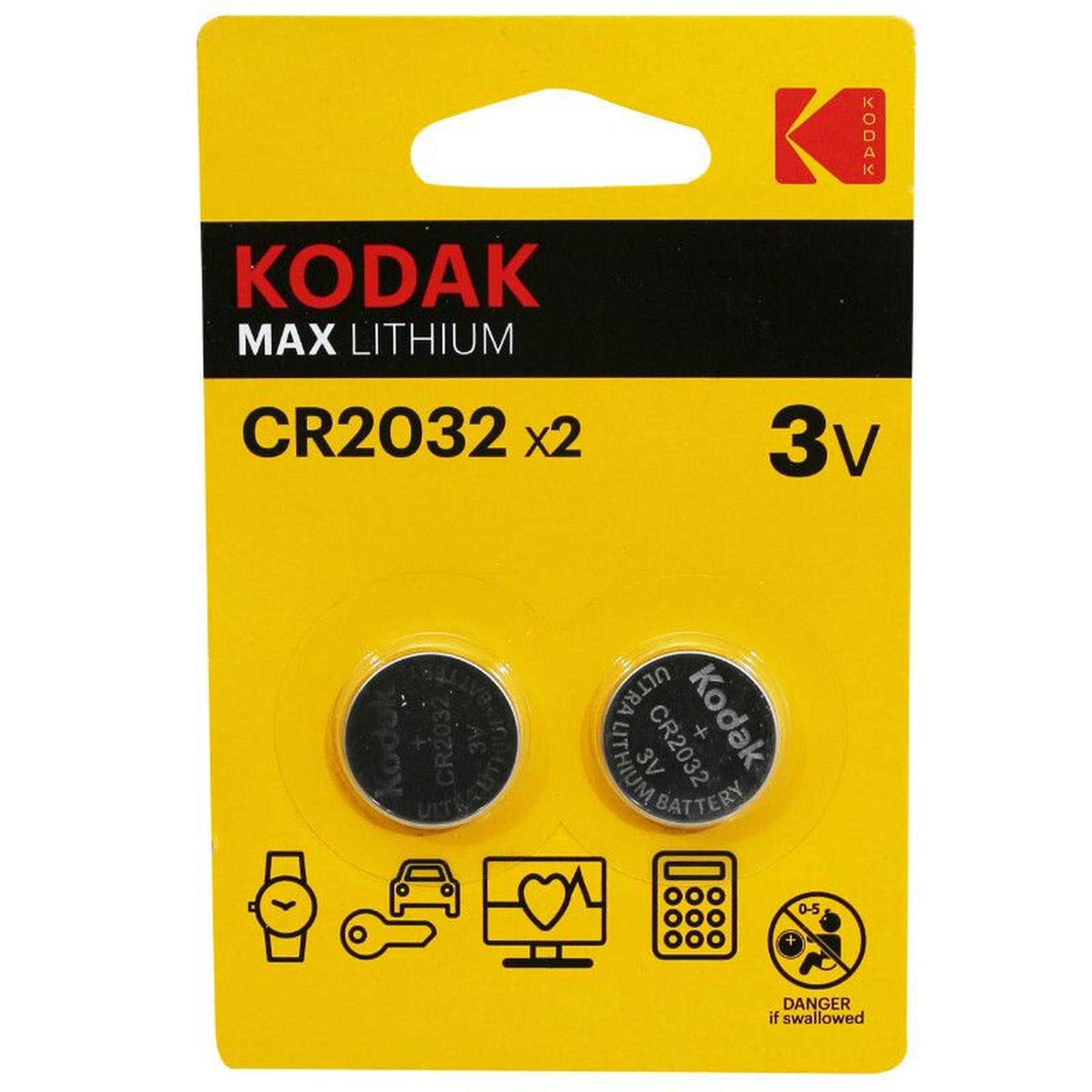 Velo Store - UK Set of 2 button batteries P2R CR2032 Lithum Kodak | Extra 10% off with Subscription, Postage £16.79 to UK Fedex.