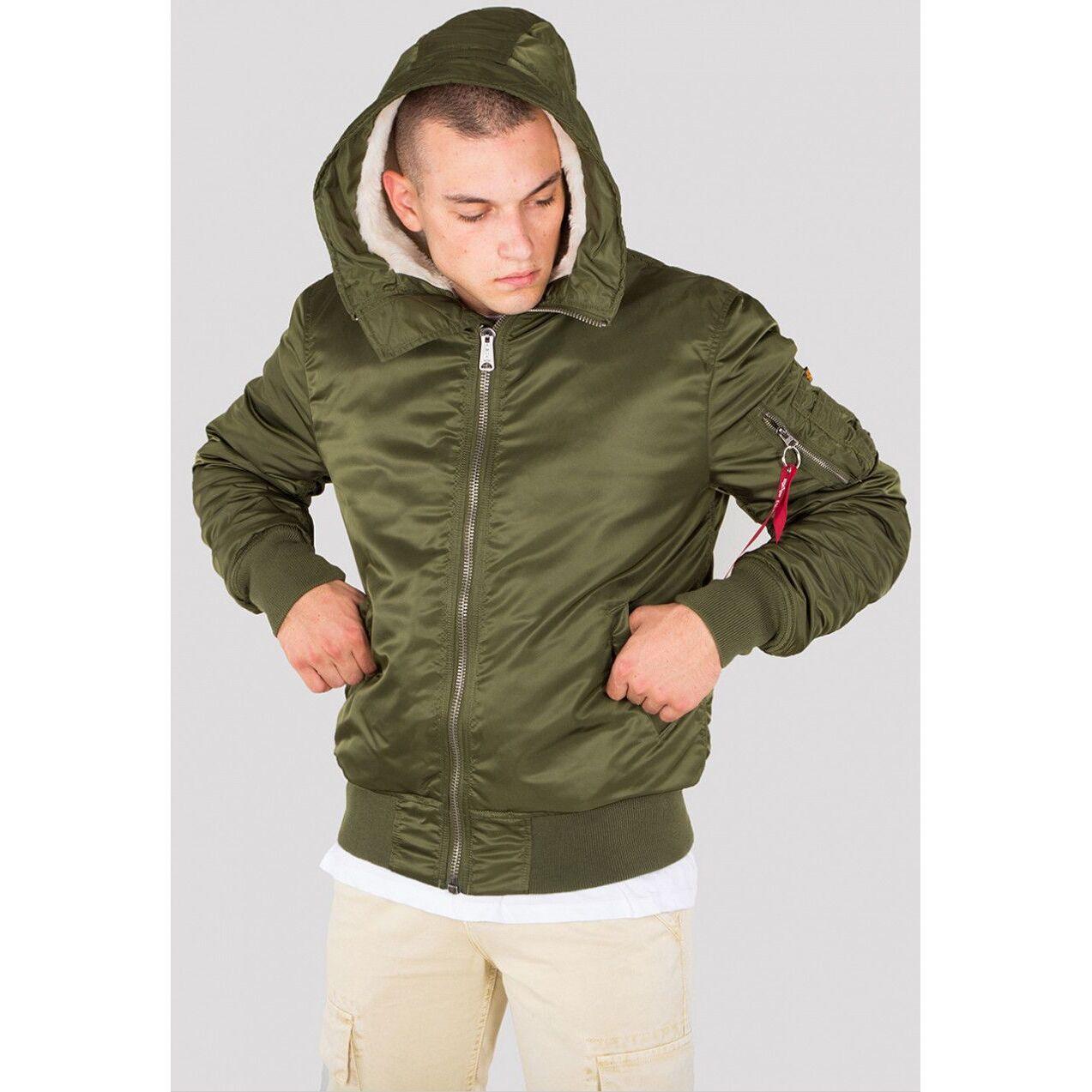 4059146059393 - Bomber mit Kapuze Alpha Industries MA-1