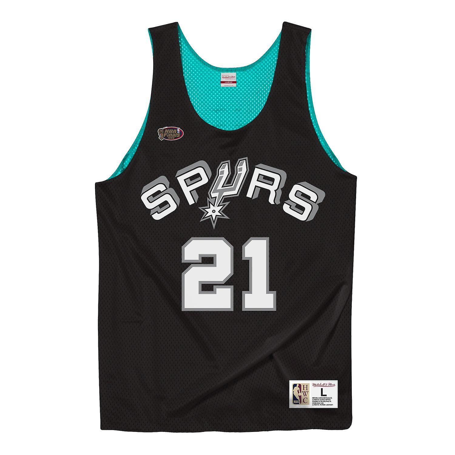 0195563042380 - Wendbares Trikot San Antonio Spurs Tim Duncan