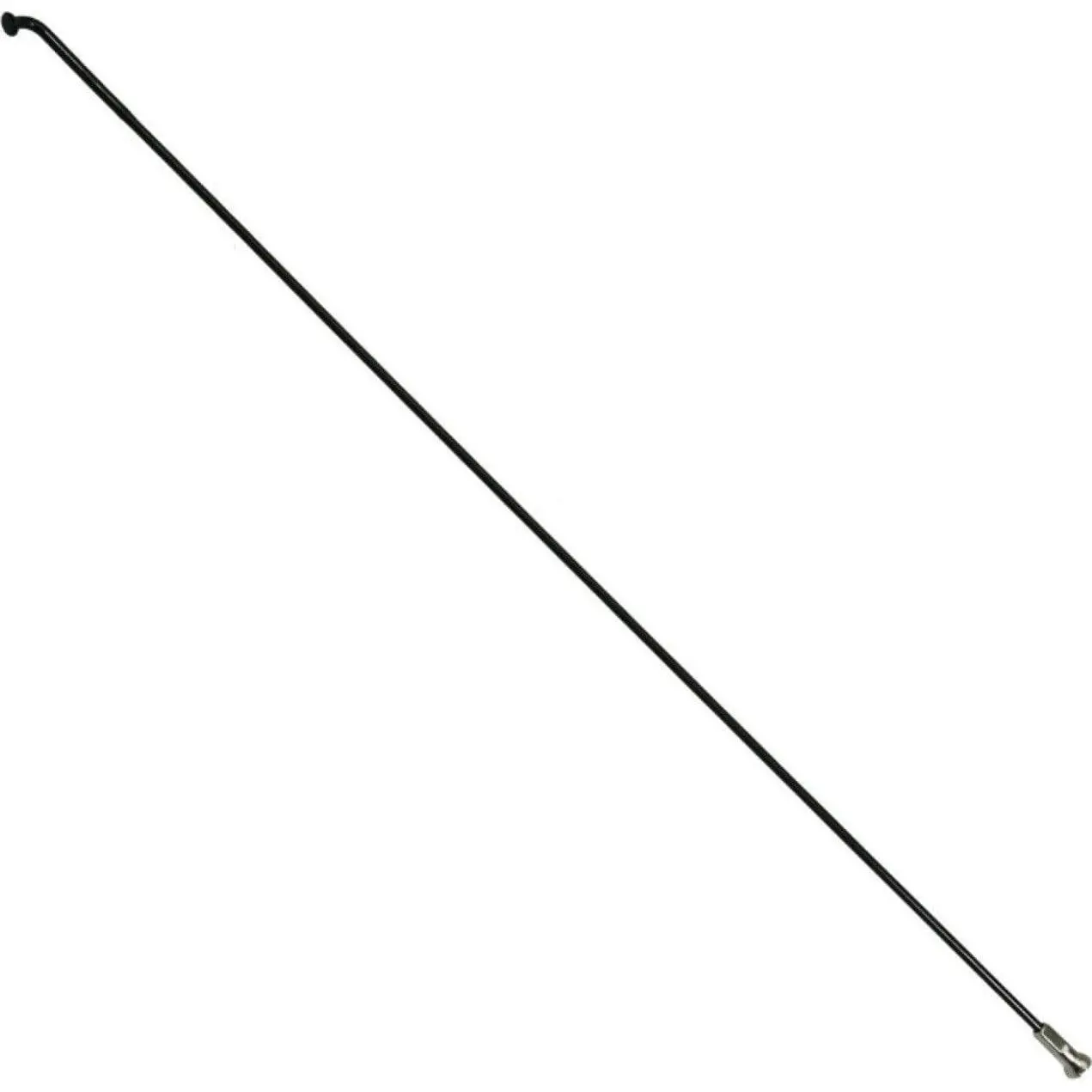 Rayon de vÃ©lo Sapim 2/2,3mm en inox Ã  tÃªte coudÃ©e avec Ã©crou noir