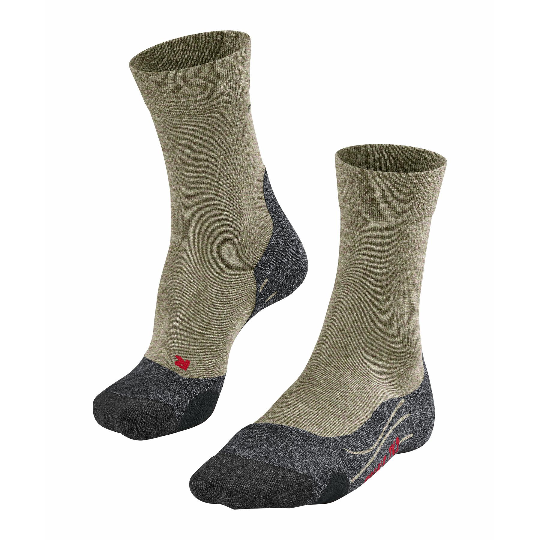 4043874816618 - TK2 Melange Herren (Khaki 39-41 EU) Trekkingsocken