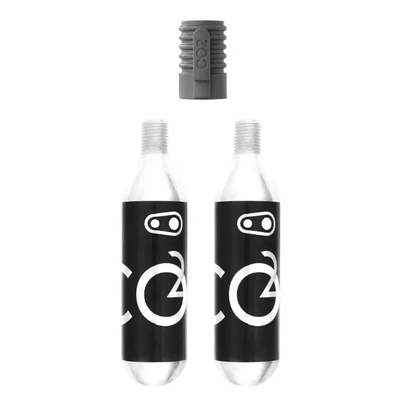 Coppia di cartucce a co2 con percussore crankbrothers 20g