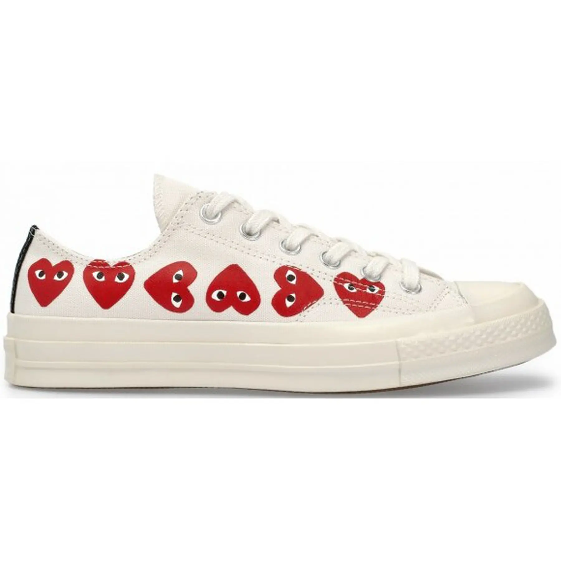 Scarpe da ginnastica con stampa multi-cuore Converse x Comme des garçons