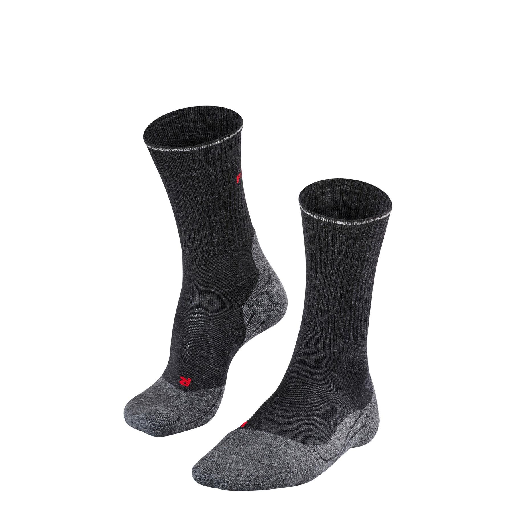 4043874264082 - TK2 Wool Silk Herren (Anthrazit 42-43 EU) Trekkingsocken