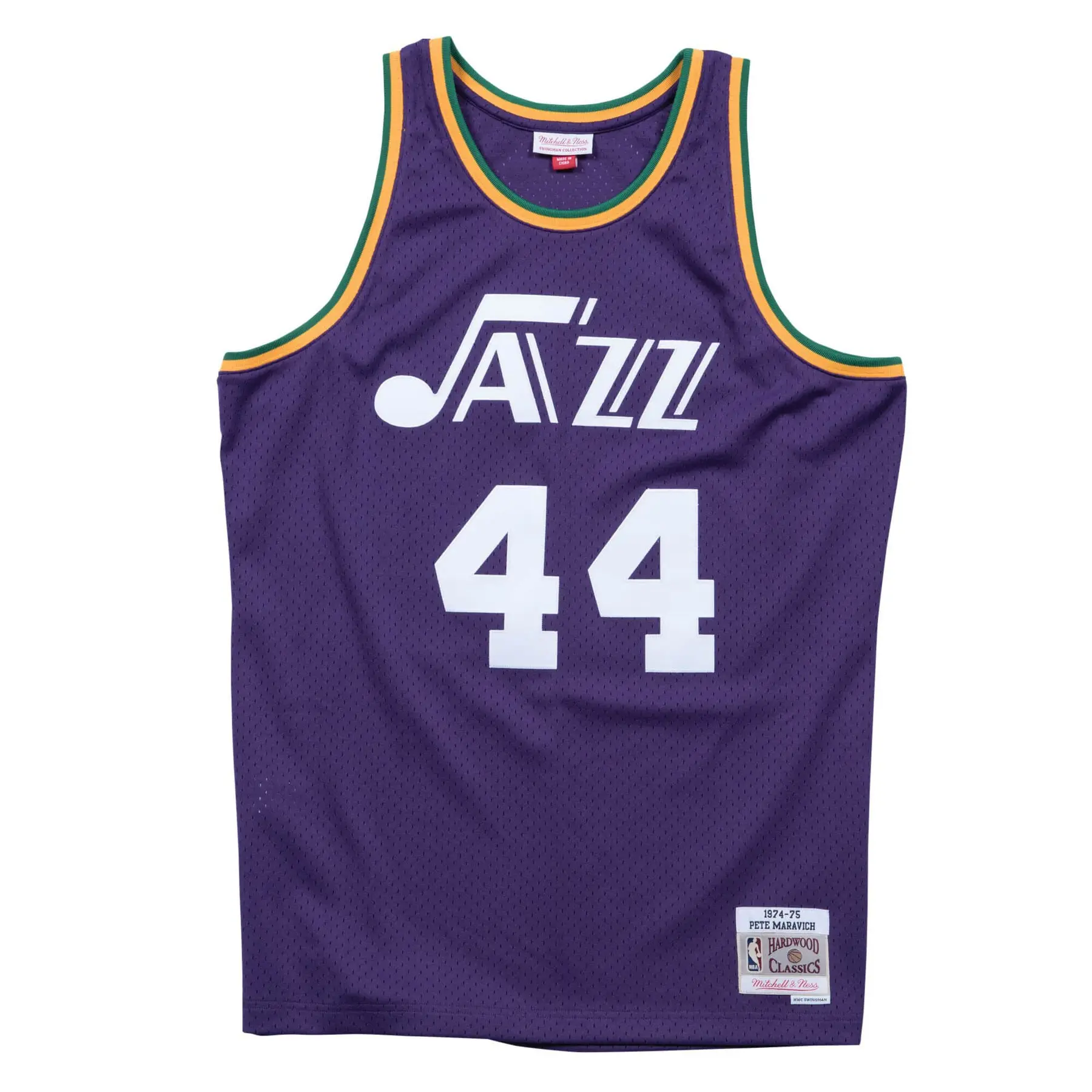 0697589017408 - Maillot NBA New Orleans Jazz Pete Maravich