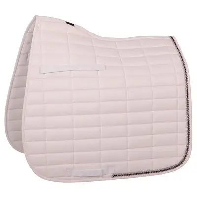 Br Equitation Blanc Dressage Saddle Pad Glamour Chic
