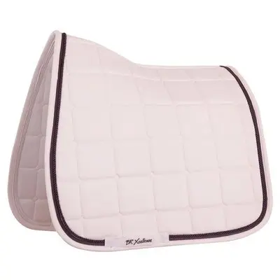 Br Equitation Blanc Dressage Saddle Pad Xcellence