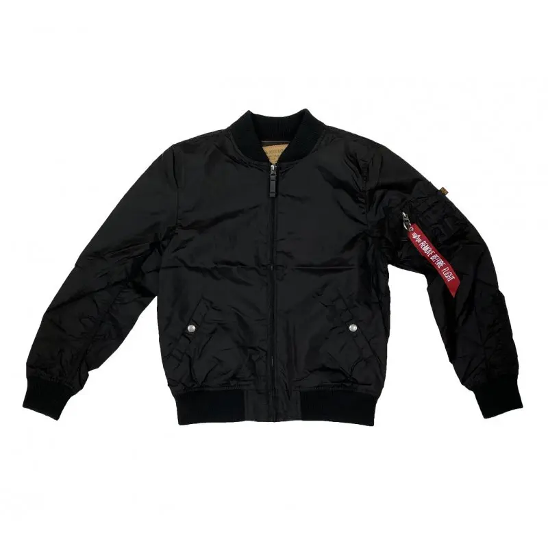 4059146051656 - Industries MA-1 TT Kinder Jacke - Schwarz - 158 164 - unisex 4059146051656 - Industries MA-1 TT Kinder Jacke - Schwarz - 158 164 - unisex