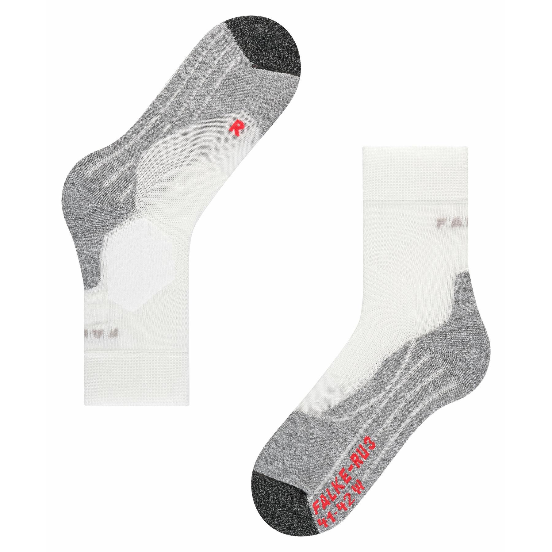 4043874017763 - RU3 Damen (Weiß 39-40 EU) Runningsocken