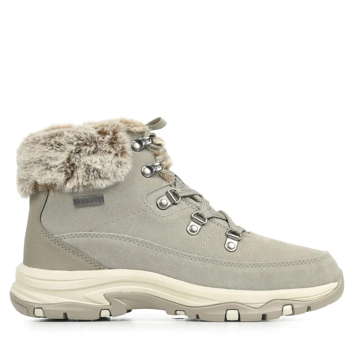 SKECHERS TREGO SNOW WORRIES, 167882-MUSH, Female, Beige