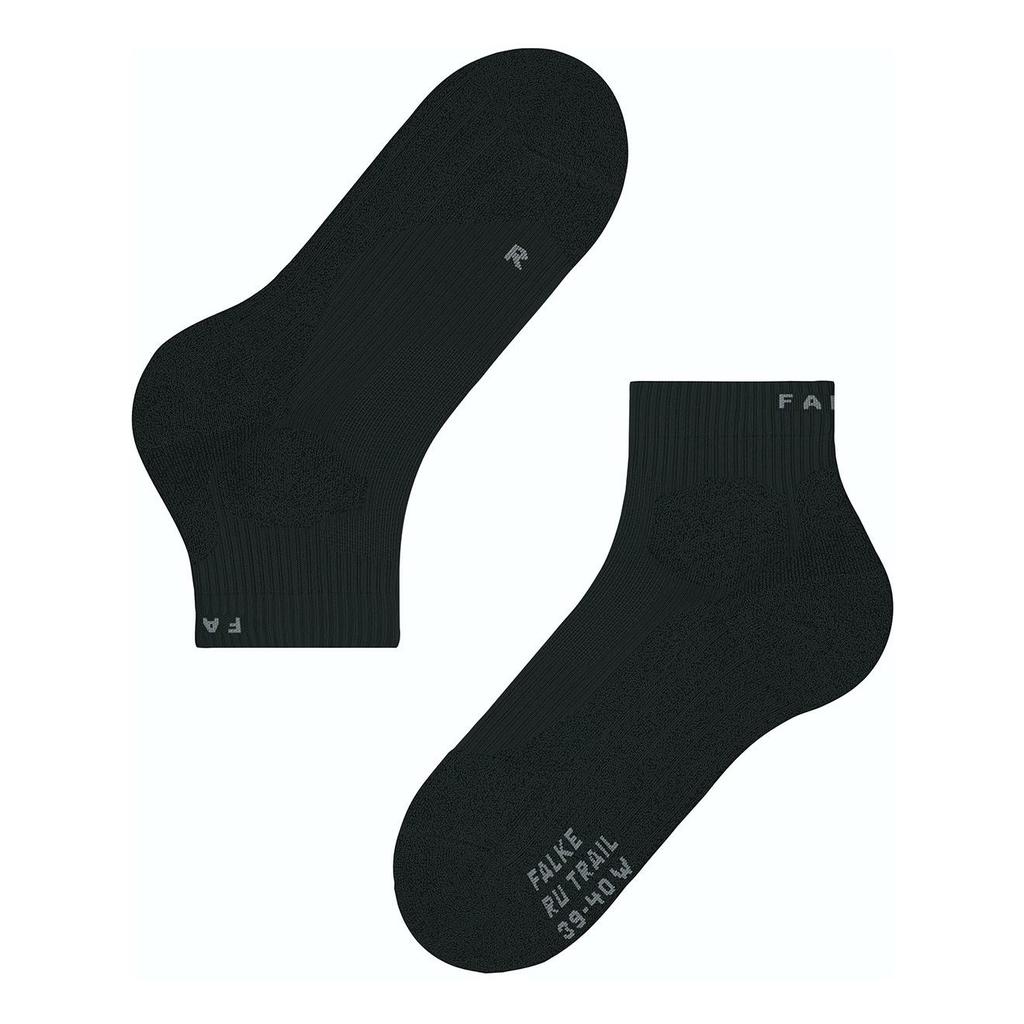 4031309092522 - RU Trail Herren (Schwarz 42-43) Runningsocken
