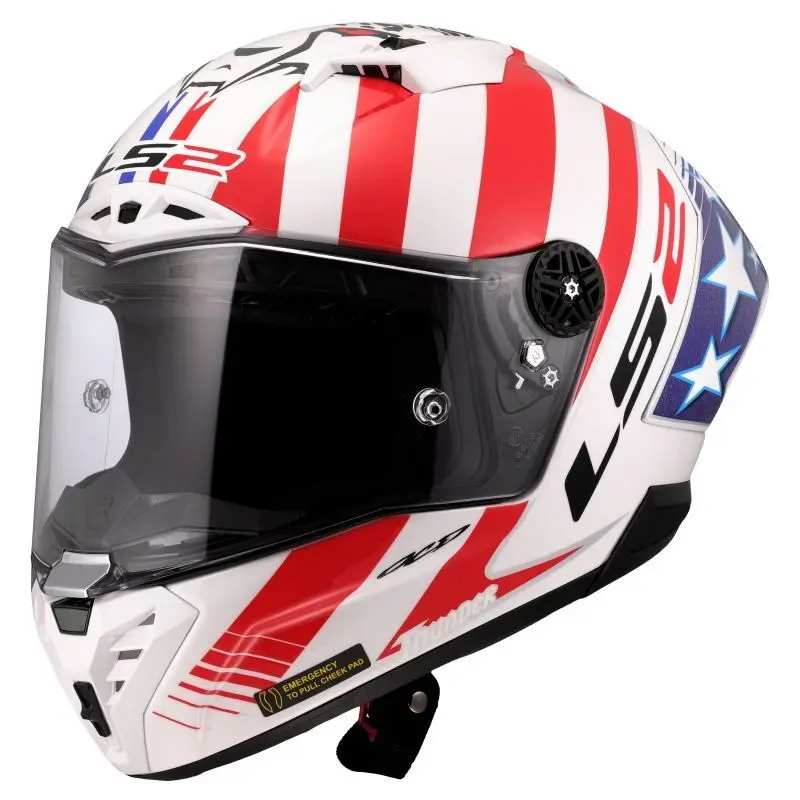 Motorrad-Integralhelm LS2 FF805 Thunder GP Aero Replica