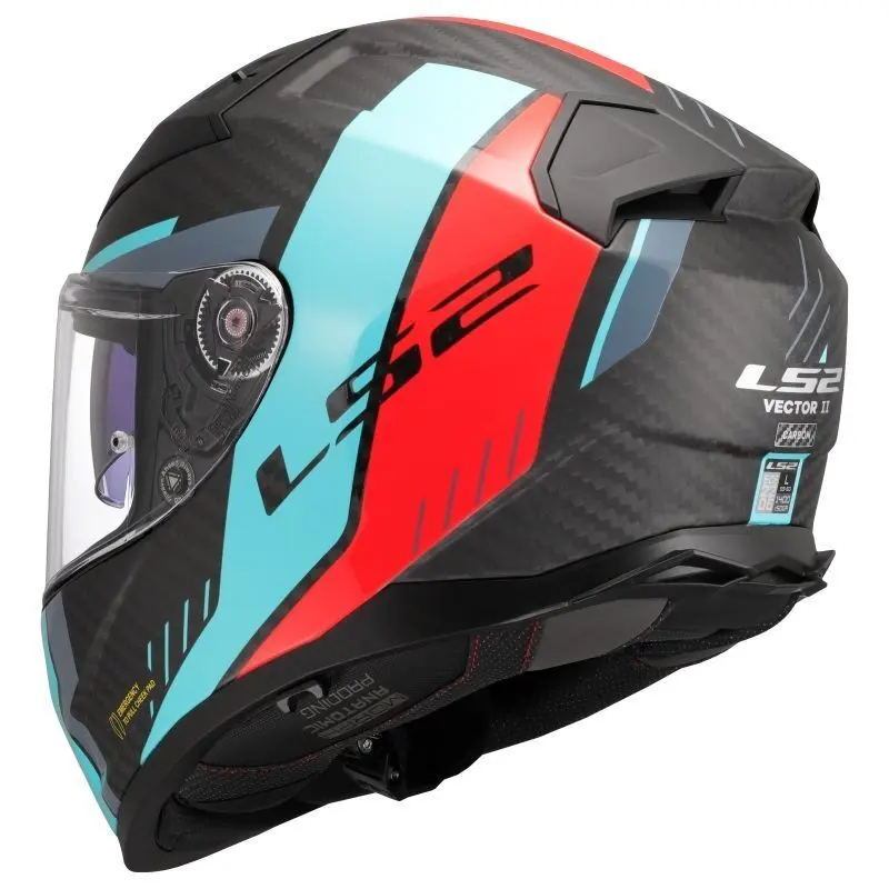 Motorrad-Integralhelm LS2 FF811 Vector II C Grid