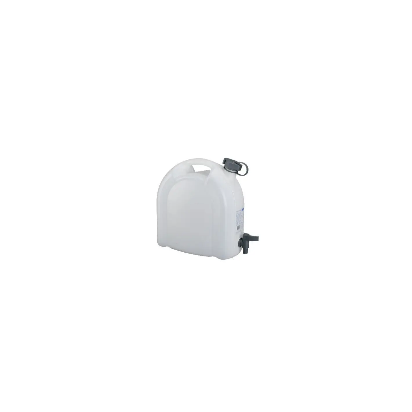 Jerrycan-Wasserkanister aus Polyethylen mit Verschluss und Hahn Pressol