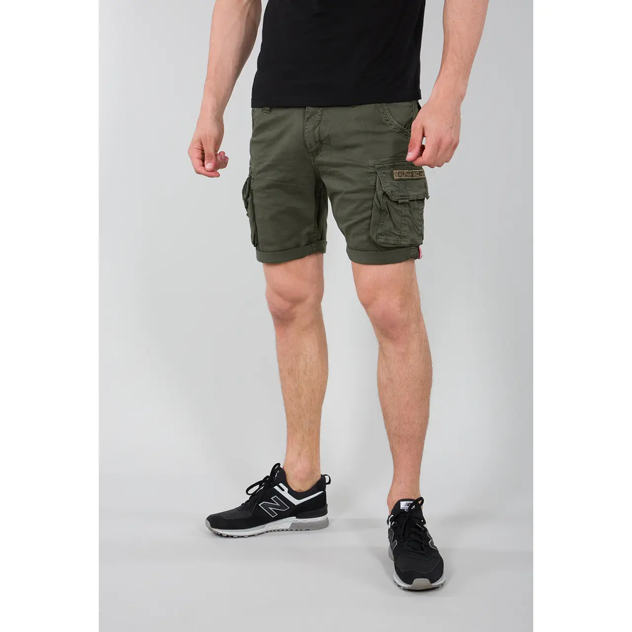 4059146129676 - Regular Fit Cargoshorts mit Label-Stitching Modell CREW SHORT