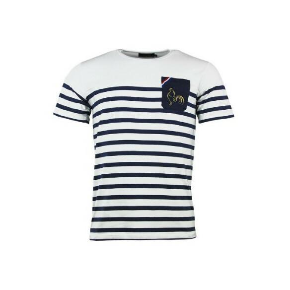 3701024602009 - T-Shirt Marinière france - die Französin Religion Rugby