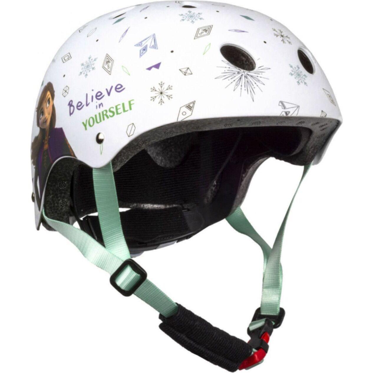 Velo Store - UK Bicycle helmet with child adjustment wheel Disney V3 Frozen 54-58 | Extra 10% off with Subscription, Postage £16.79 to UK Fedex.