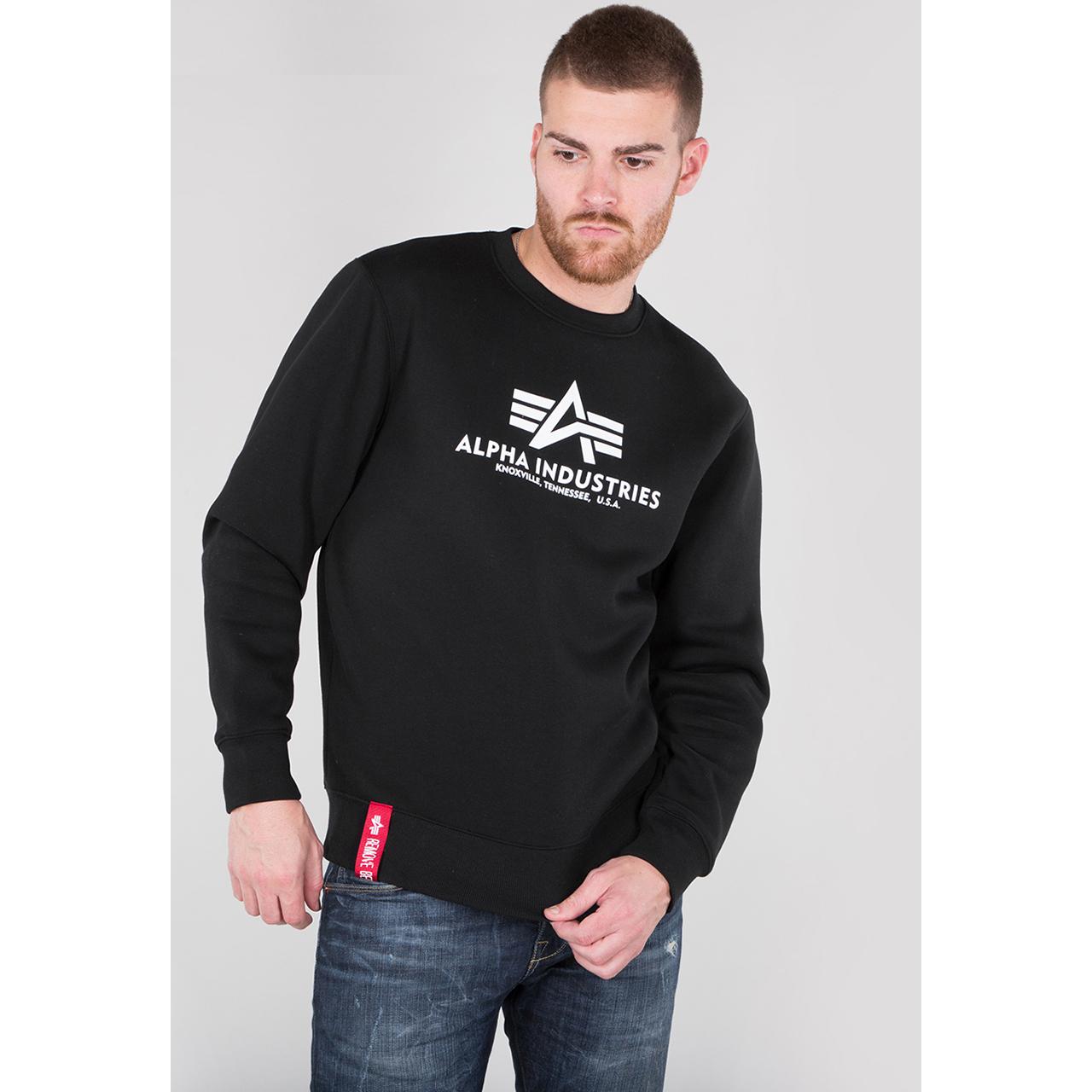 4059146069439 - Industries Basic Sweatshirt - Schwarz - L - unisex