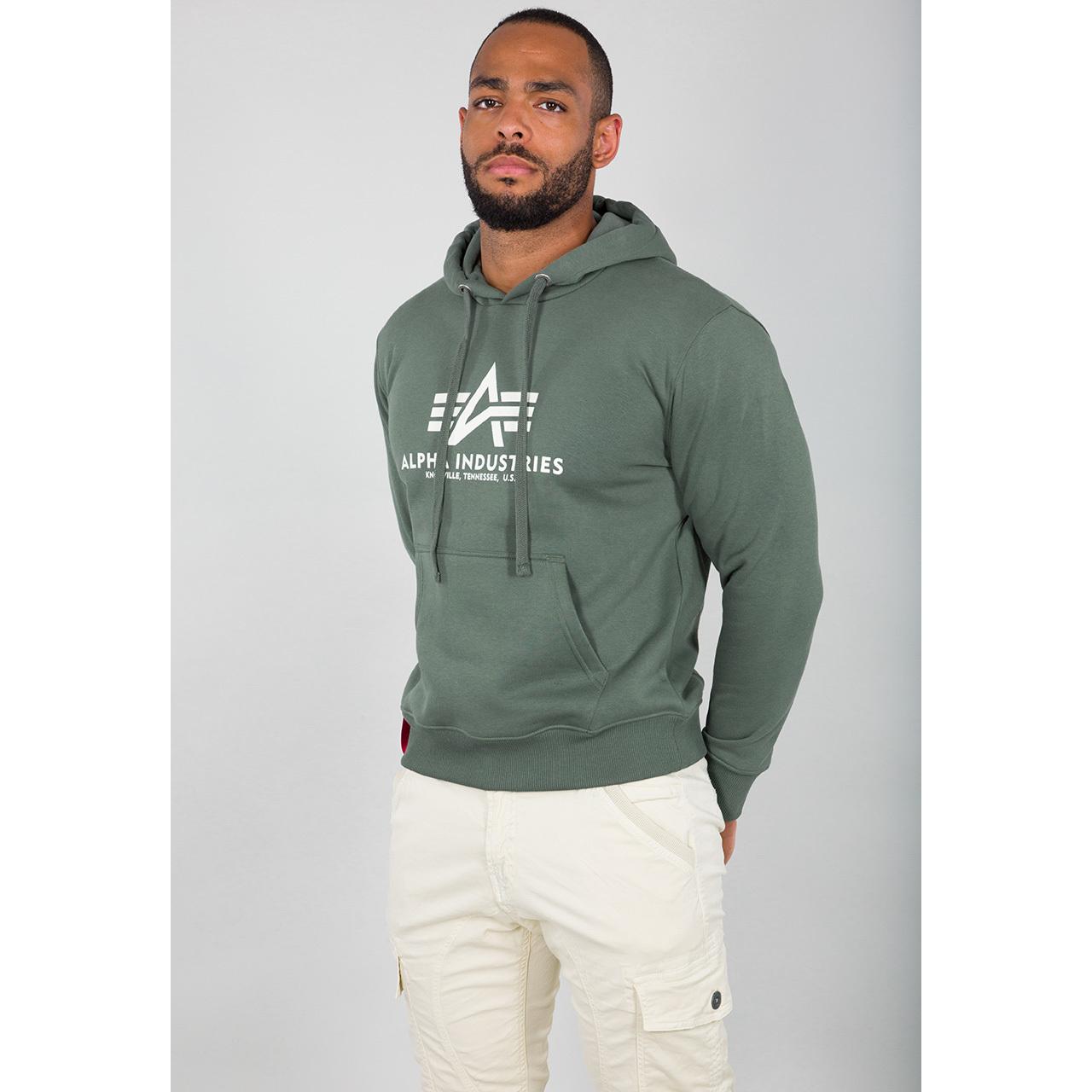 4059146211241 - Industries Basic Hoodie - Grün - L - unisex