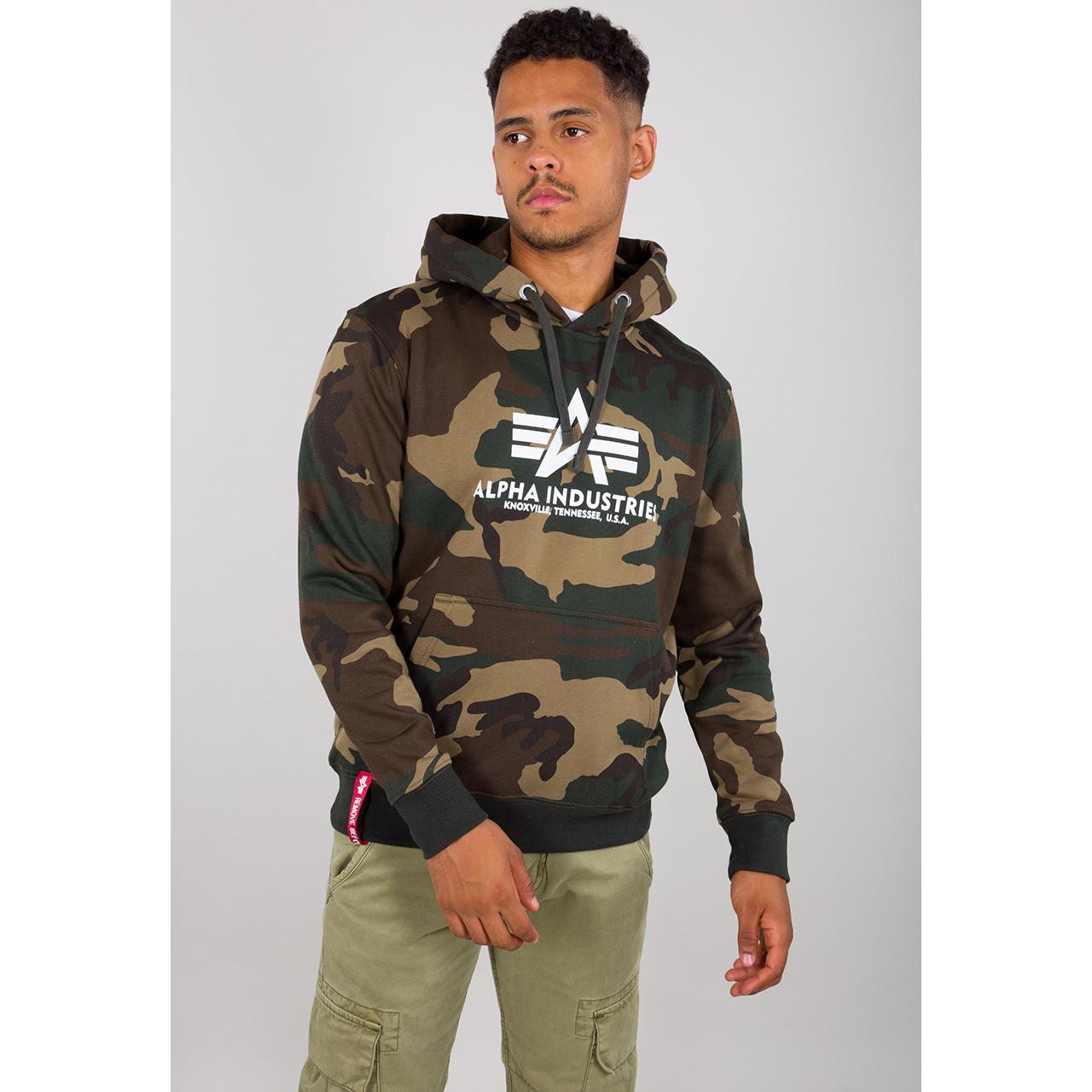 4059146326501 - Industries Basic Camo Hoodie - Mehrfarbig - M - unisex
