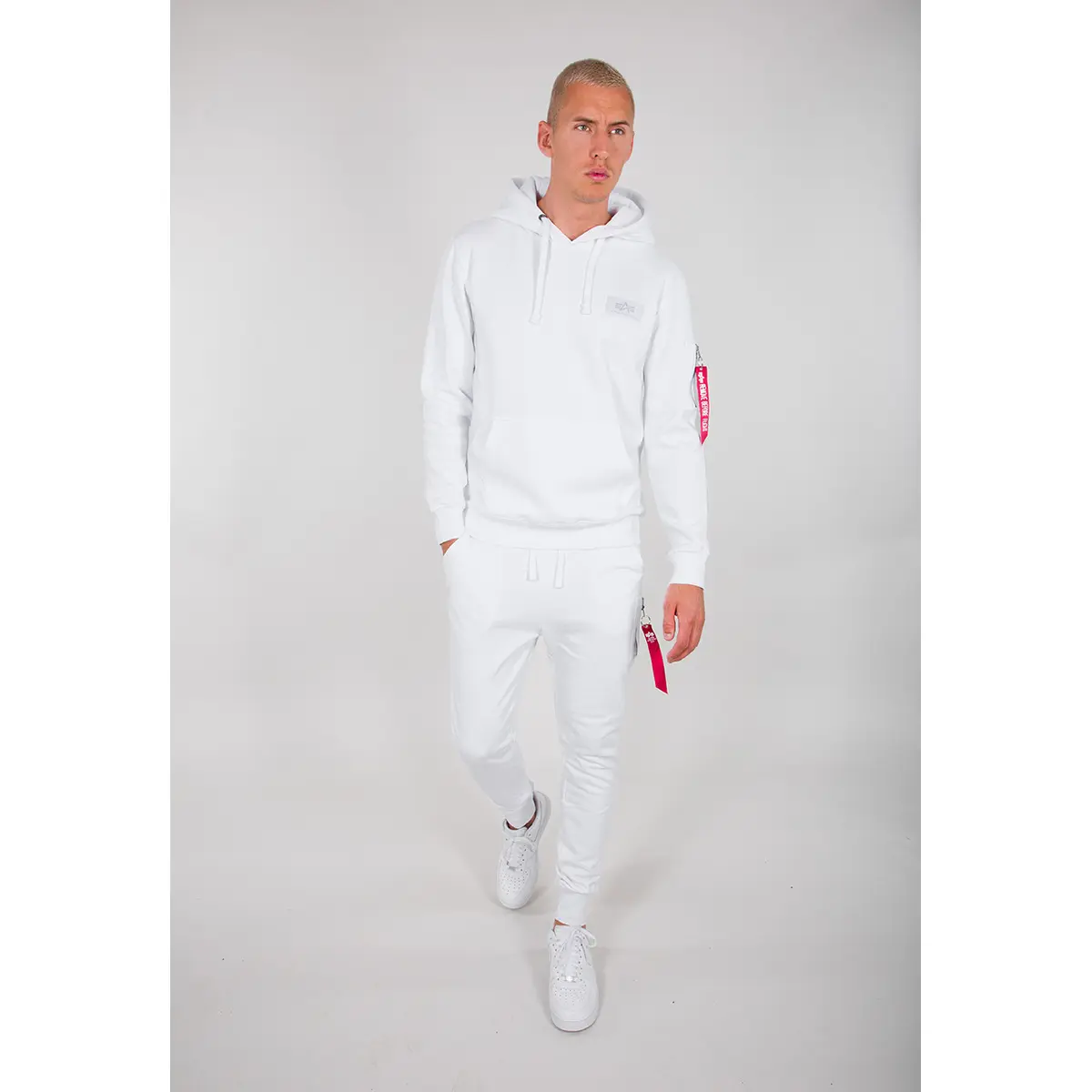 Felpa Alpha Industries con cappuccio Back Print Camo