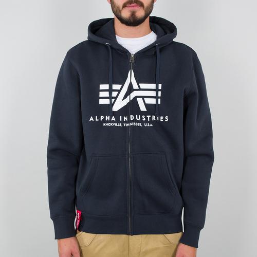 4059146074631 - Sweatjacke mit Label-Details Modell BASIC ZIP HOODY