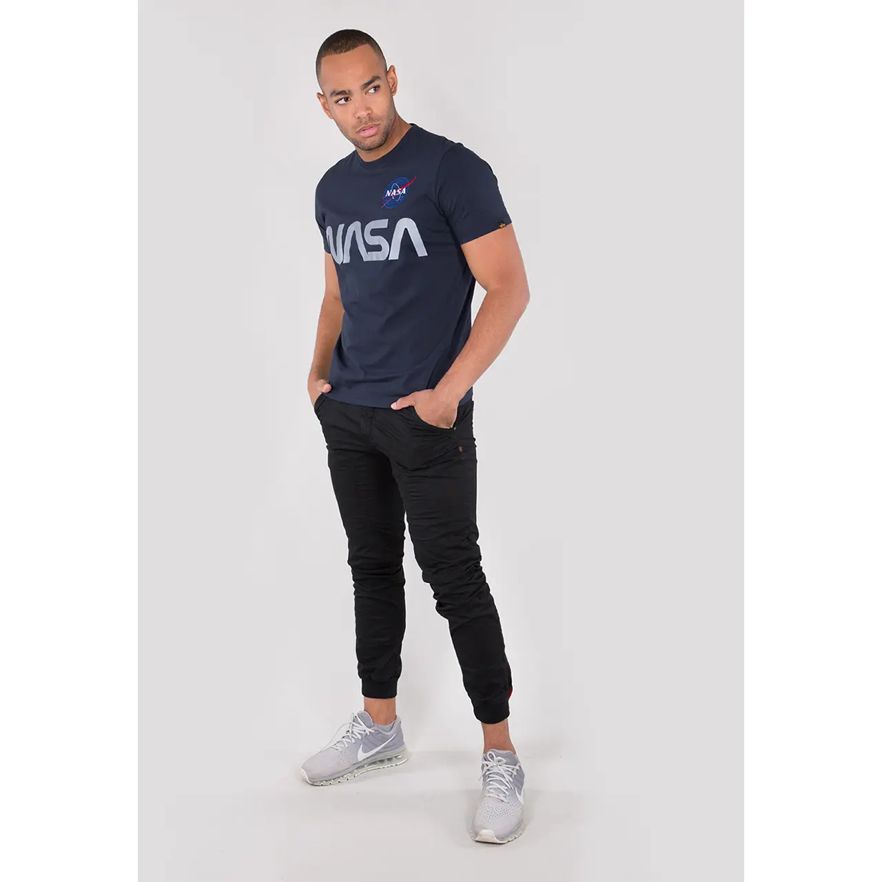 4059146077335 - T-Shirt Alpha Industries Nasa Reflective