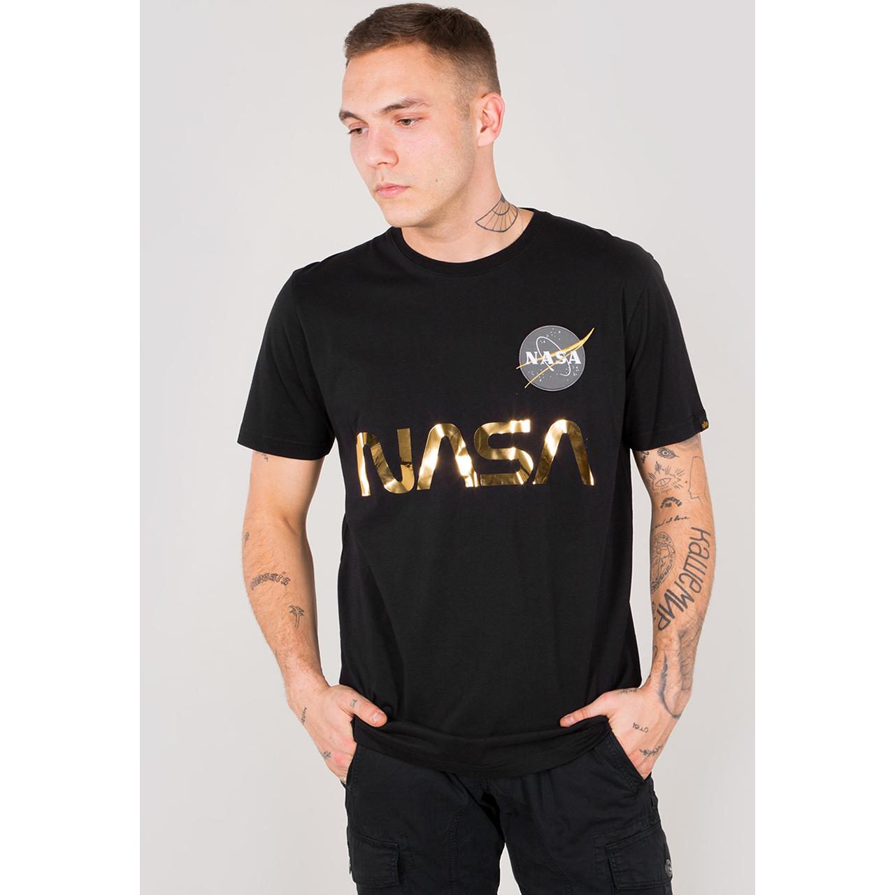 4059146098958 - T-Shirt Alpha Industries NASA Reflective