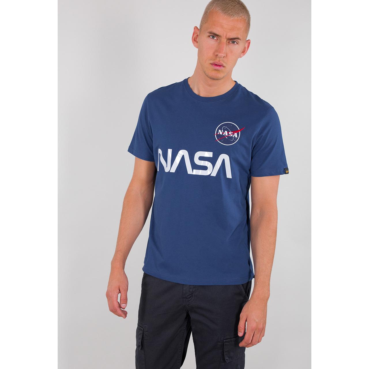 4059146322442 - T-shirt Alpha Industries NASA Reflective 4059146322442 - T-shirt Alpha Industries NASA Reflective