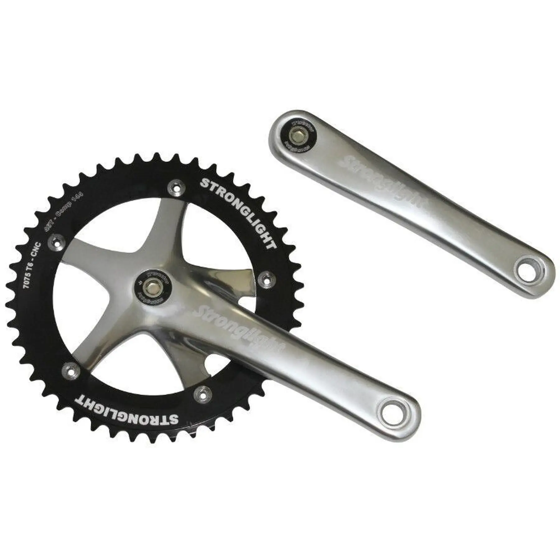 Velo Store - UK Crankset road track square axle Stronglight Piste Track 2000 Jis 170 mm 46D. 1''1-8 Diam 144 | Extra 10% off with Subscription, Postage £16.79 to UK Fedex.