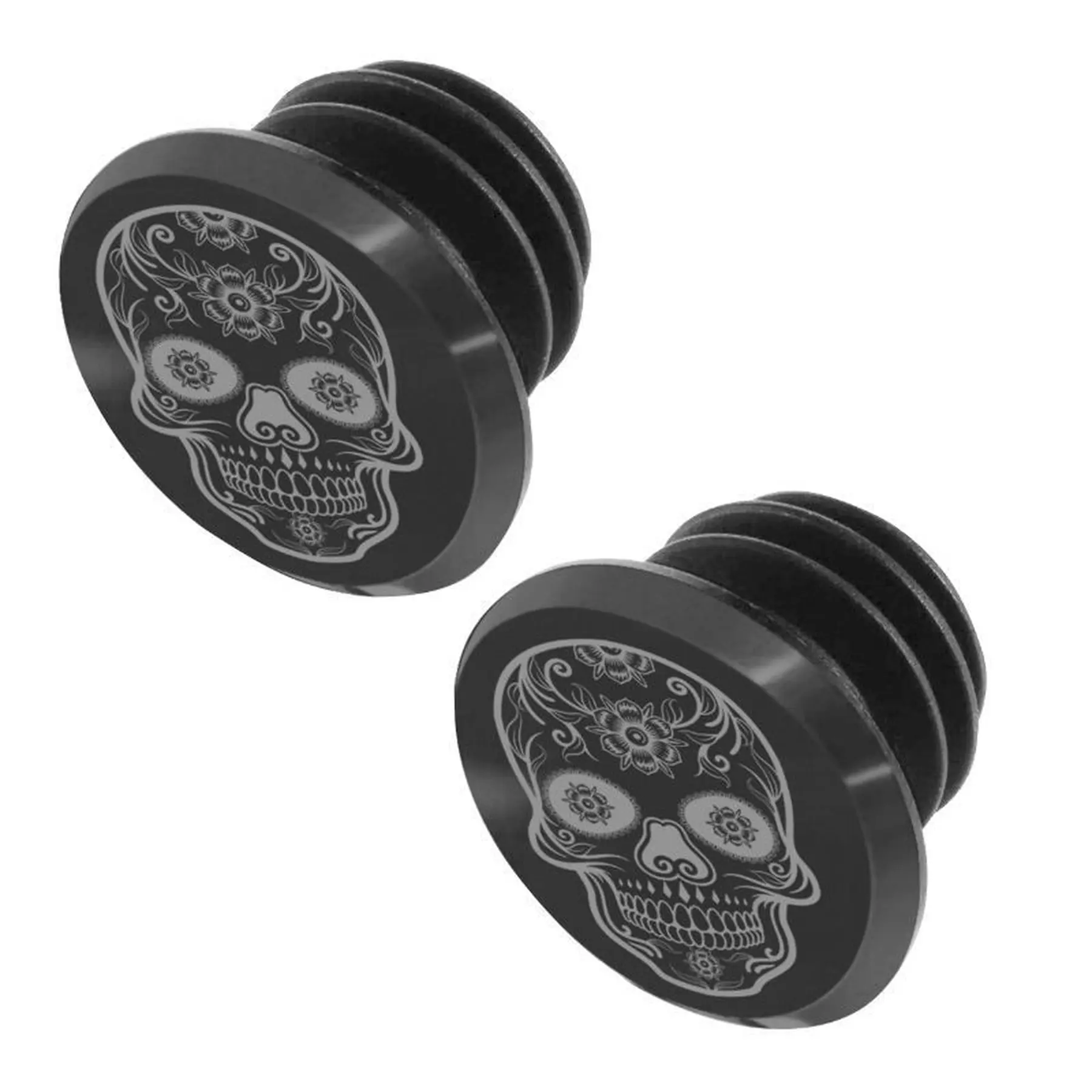 Gist Satz von 2 Stopfen für MTB-Bügel Switch Skull Unisex