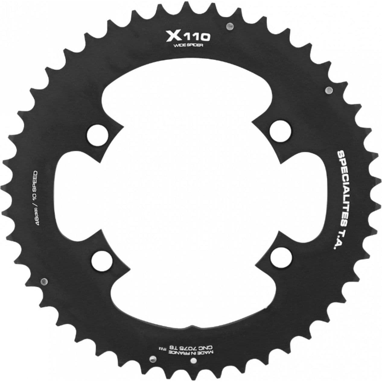 Velo Store - UK Specialités T.A. Outdoor platter Specialties T.A. Shimano Tiagra 4700 X110 Ws Sora 3000-Claris 2000 | Extra 10% off with Subscription, Postage £16.79 to UK Fedex.