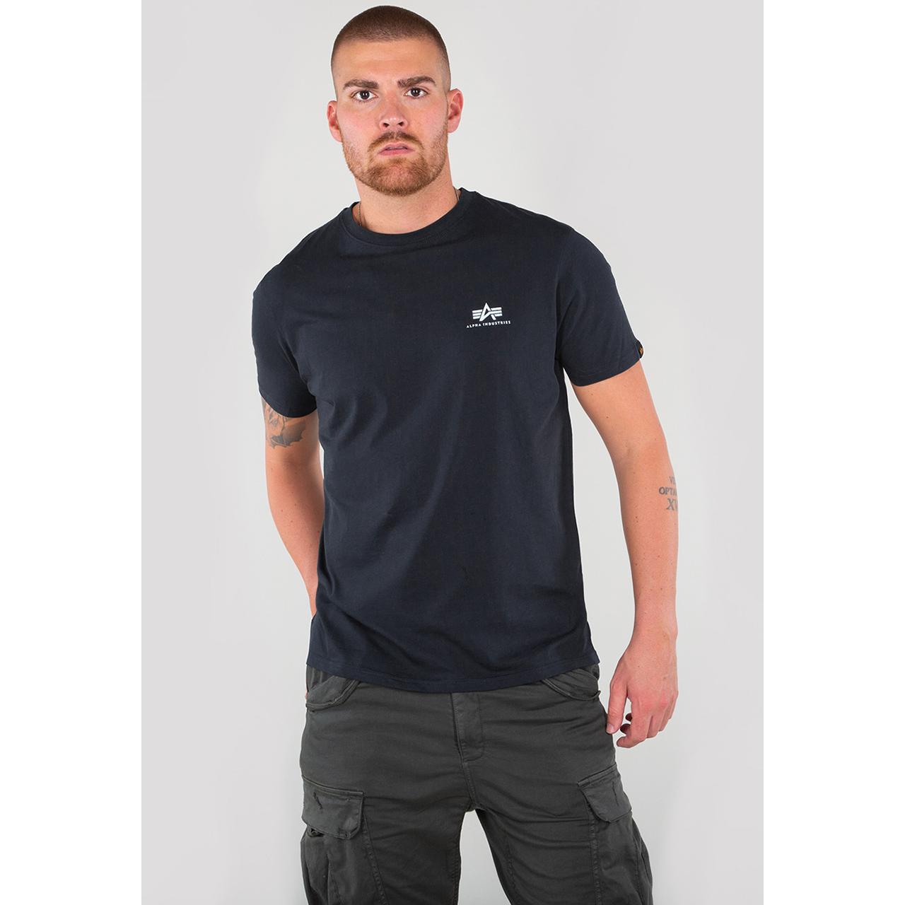4059146143047 - T-Shirt Alpha Industries Basic Small Logo