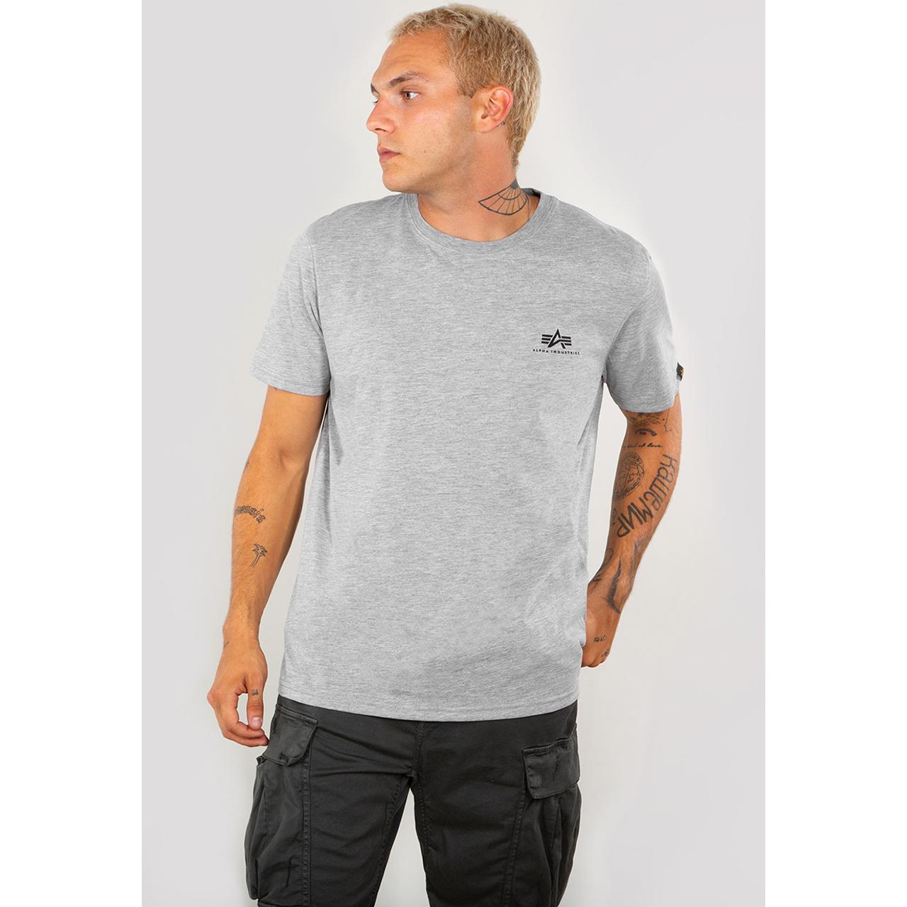 4059146143207 - T-Shirt mit Label-Print Modell BASIC