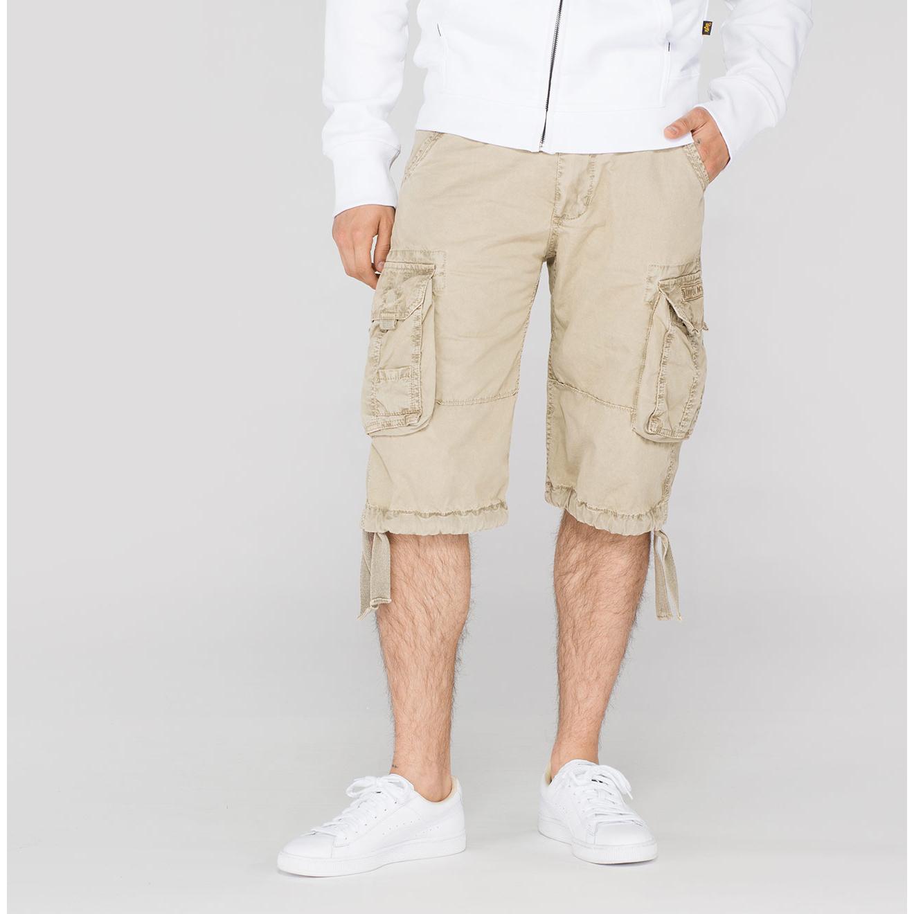 4260241994490 - ALPHA INDUSTRIES Cargoshorts Herren Baumwolle beige