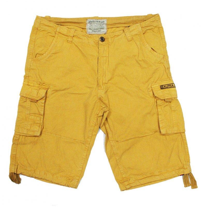 4059146178254 - Alpha Industries Shorts Herren Baumwolle khaki
