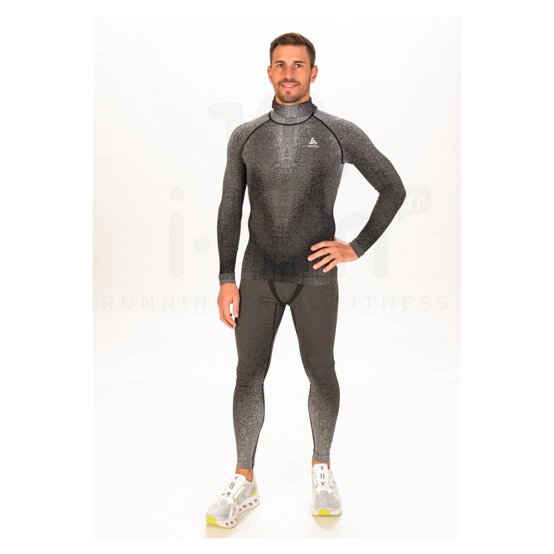 Leggings per lo strato di base Odlo Performance Warm Blackcomb