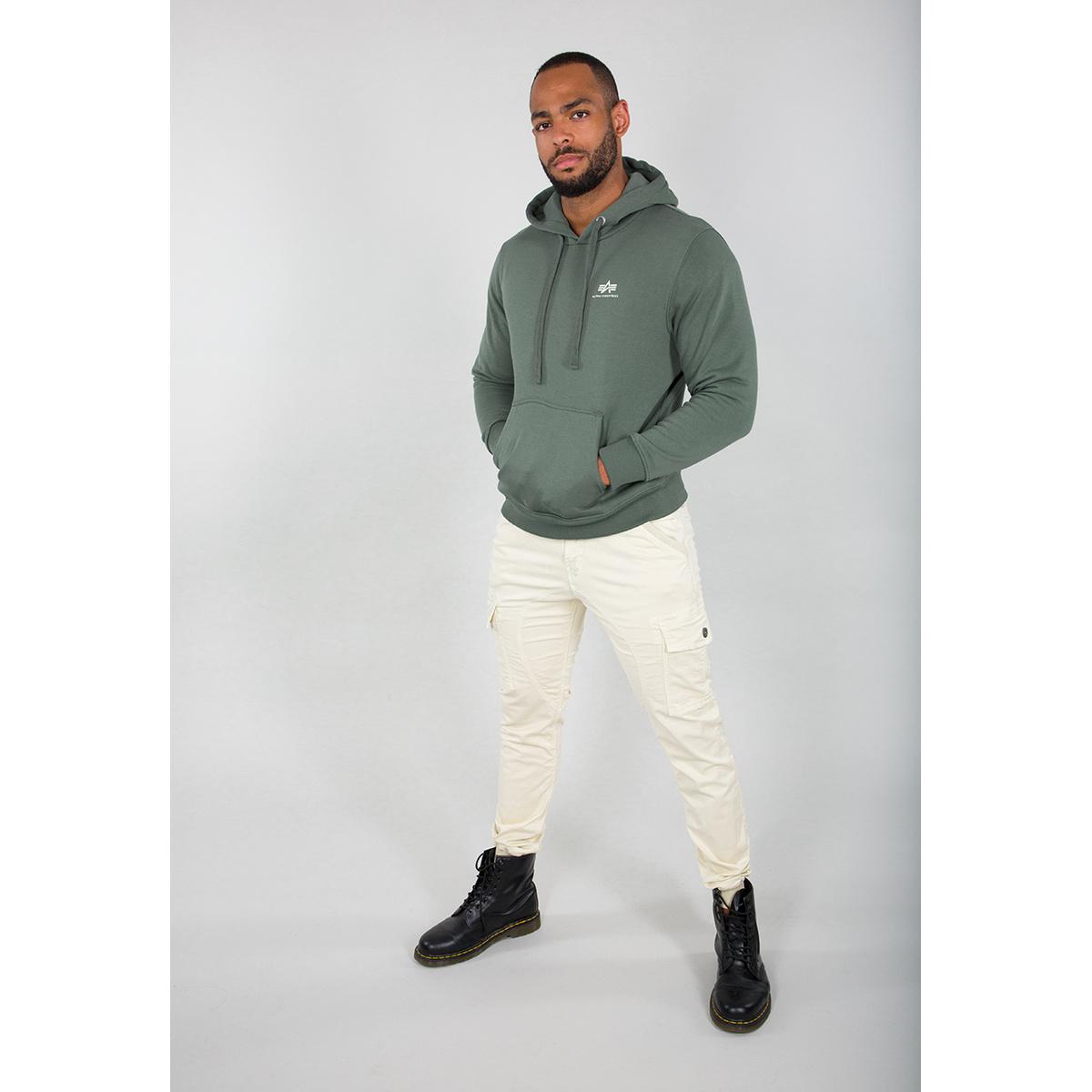 4059146436675 - Hoodie mit Logo-Print Modell Basic Hoody Small Logo